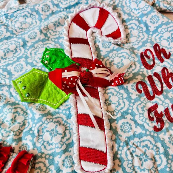 Girl’s Emily Rose Christmas Top/Tunic Size 6 - Picture 7 of 10